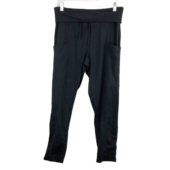 Fabletics Pants - Fabletics Joggers Black Drawstring waist Pockets